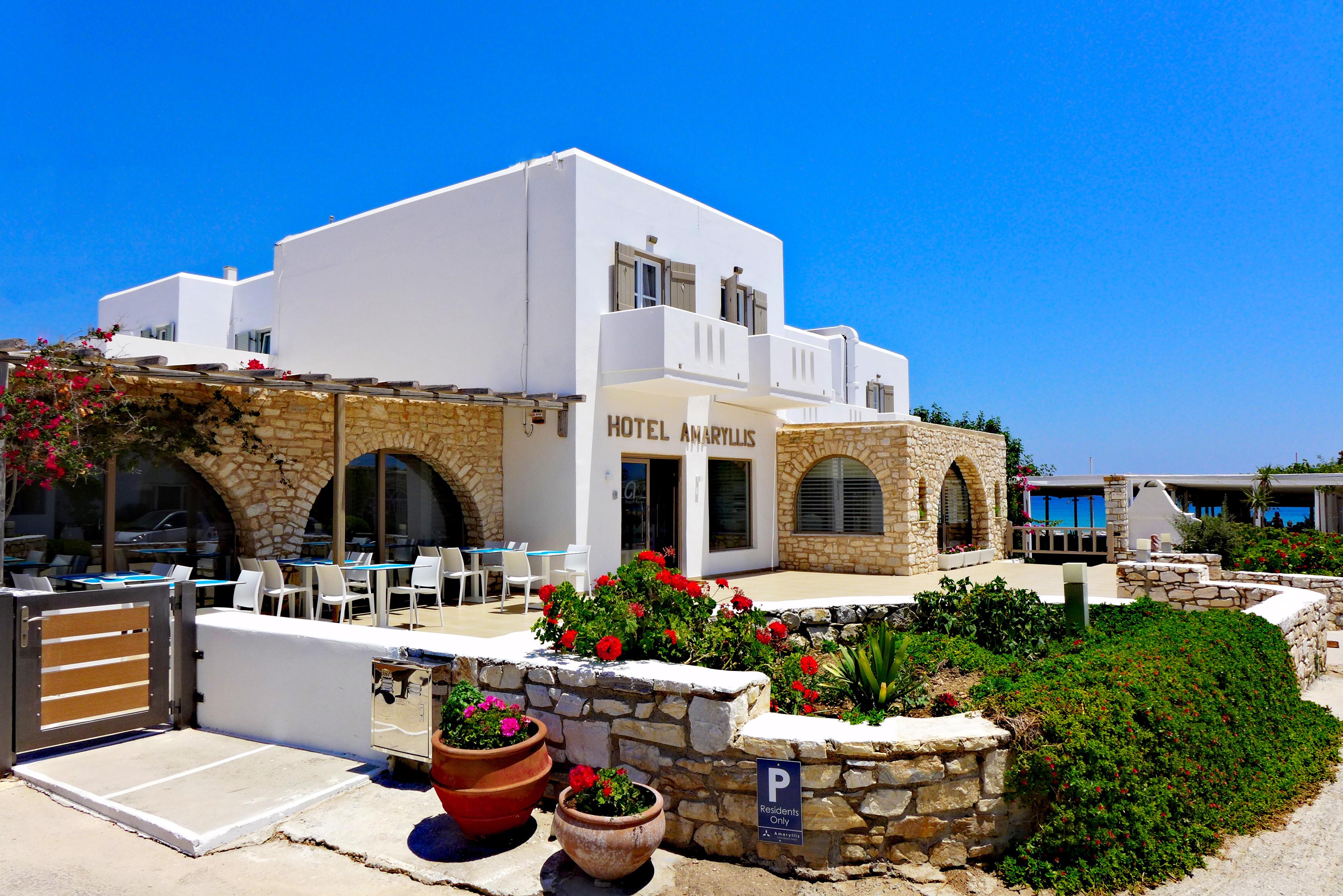 Amaryllis Beach Hotel Chrisi Akti  Eksteriør billede
