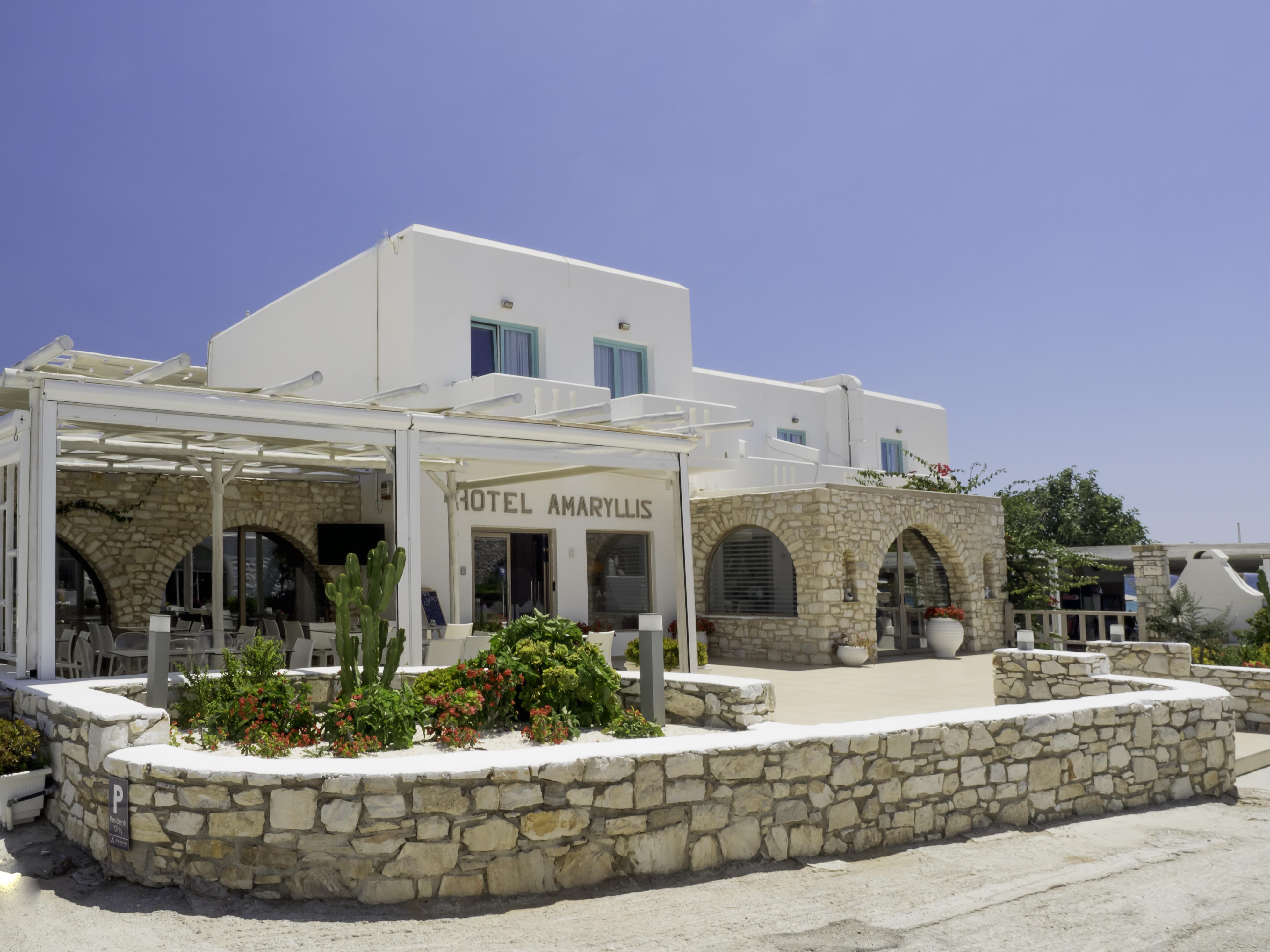 Amaryllis Beach Hotel Chrisi Akti  Eksteriør billede