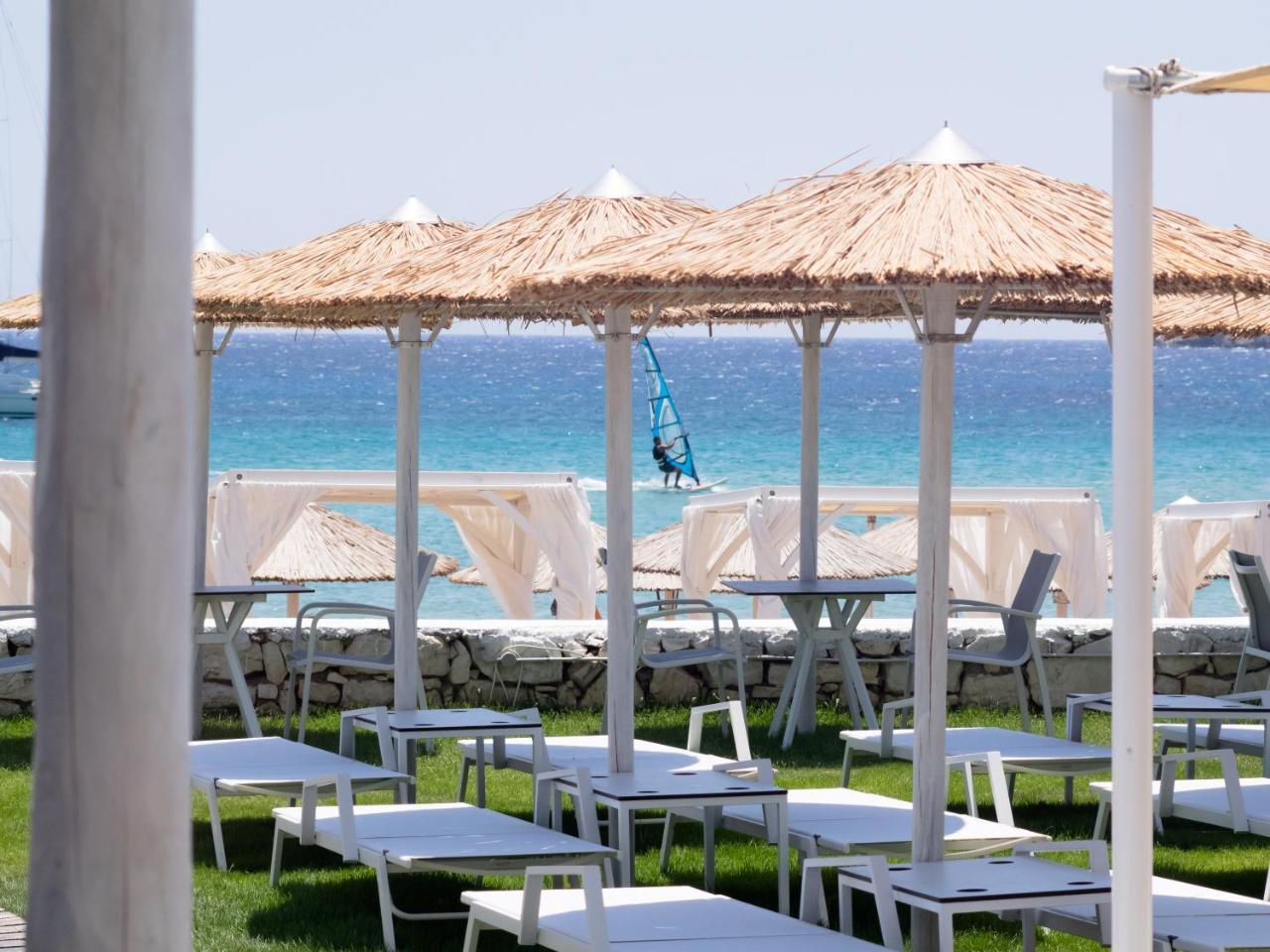 Amaryllis Beach Hotel Chrisi Akti  Eksteriør billede